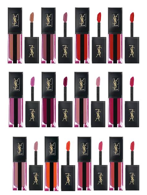 YSL VERNIS A LEVRES WATER STAIN 2019 COLLECTION